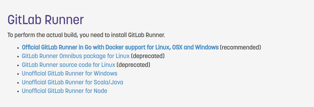 Early-days implementations of Gitlab CI / about.gitlab.com on web.archive.org, 2015-06-19