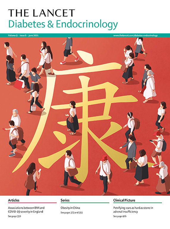 柳叶刀:糖尿病与内分泌学2021年6月封面 图/Daniel Garcia